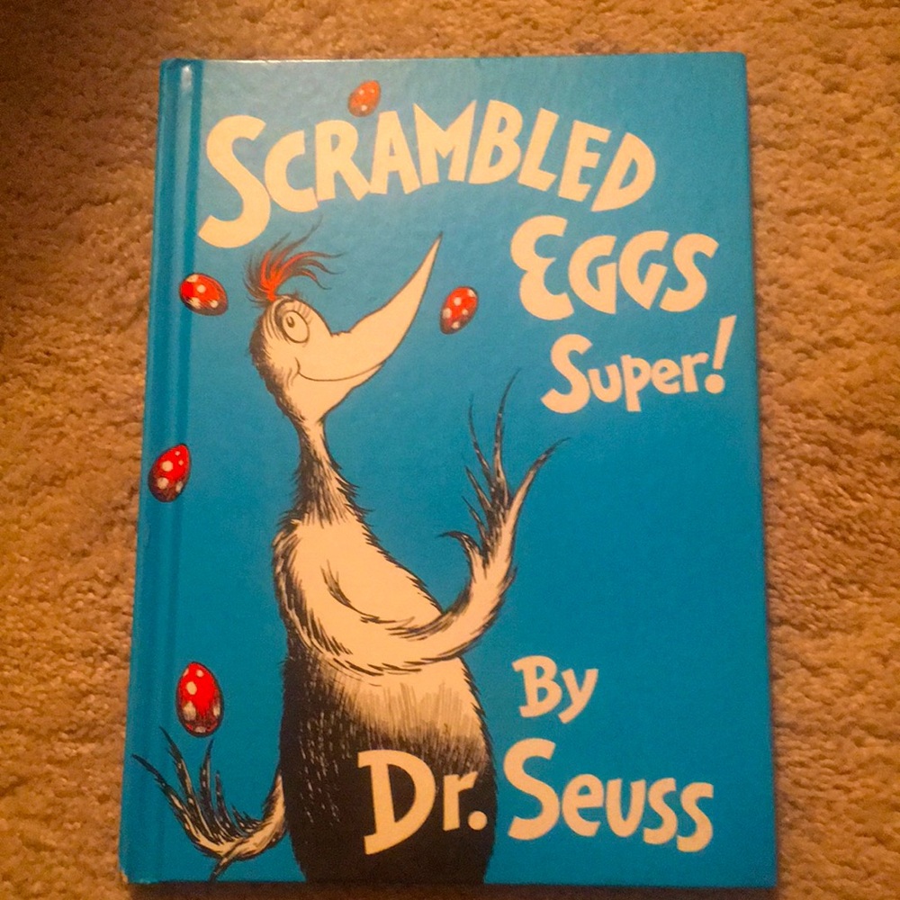 Scrambled eggs super! Dr Seuss book. Near Mint.